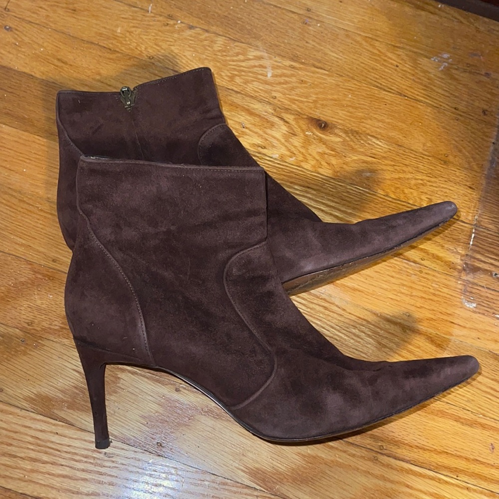 Dolce Gabbana Suede Ankle Boots